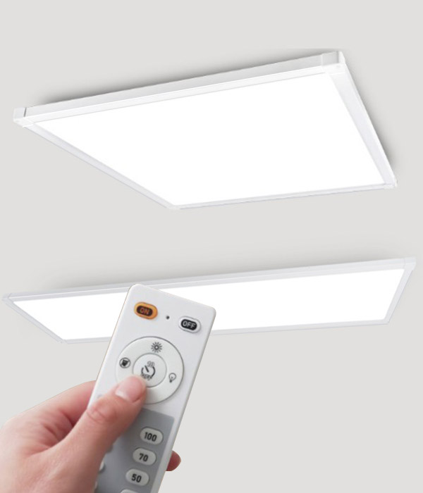 LED 엣지 항균조명 색변환 리모컨포함 매입형 사무실조명 KS 주문생산