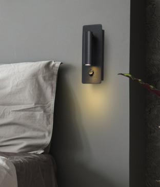 밍키 사각 LED벽등 벽전등(3W 블랙/화이트)